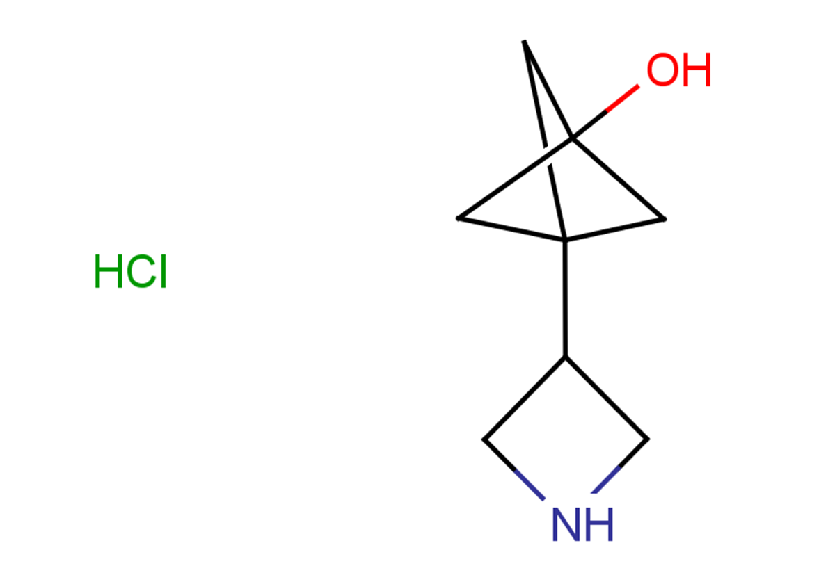3-(azetidin-3-yl)bicyclo[1.1.1]pentan-1-ol hydrochloride