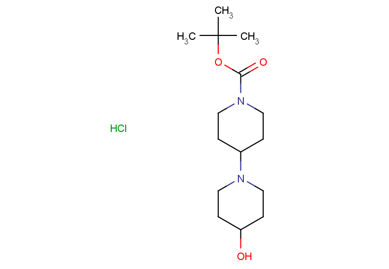tert-butyl 4-hydroxy-[1,4'-bipiperidine]-1'-carboxylate hydrochloride