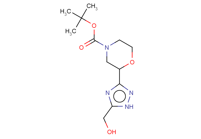 tert-butyl 2-[5-(hydroxymethyl)-1H-1,2,4-triazol-3-yl]morpholine-4-carboxylate