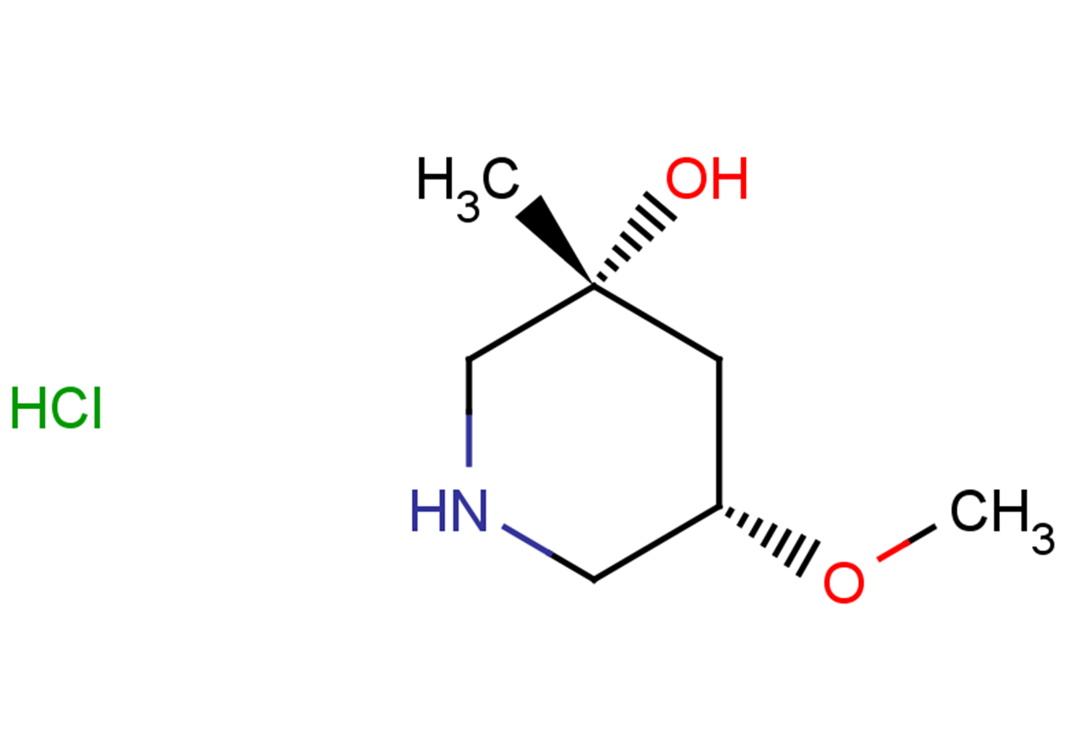 (3R,5S)-5-methoxy-3-methylpiperidin-3-ol hydrochloride