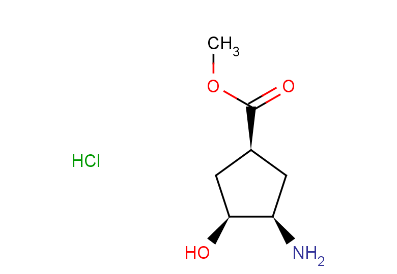 methyl (1S,3R,4S)-3-amino-4-hydroxycyclopentane-1-carboxylate hydrochloride