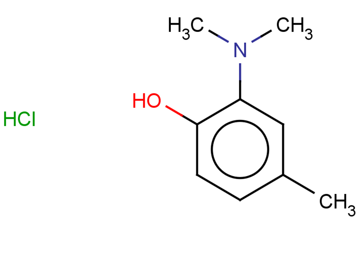 2-(dimethylamino)-4-methylphenol hydrochloride