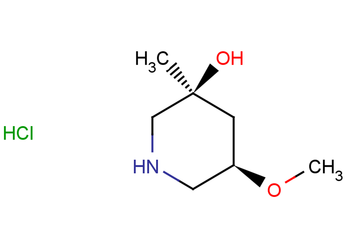 (3S,5R)-5-methoxy-3-methylpiperidin-3-ol hydrochloride