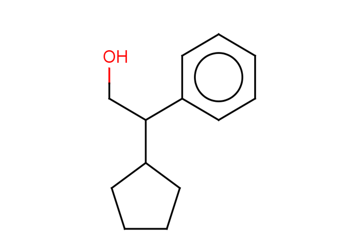 2-cyclopentyl-2-phenylethan-1-ol