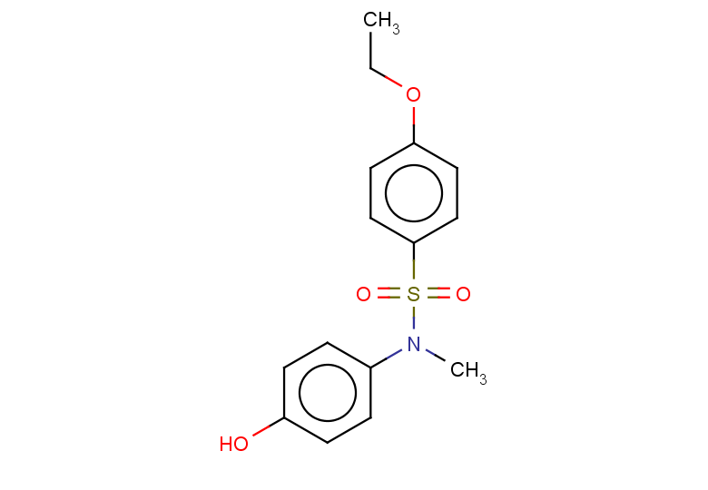 4-ethoxy-N-(4-hydroxyphenyl)-N-methylbenzene-1-sulfonamide