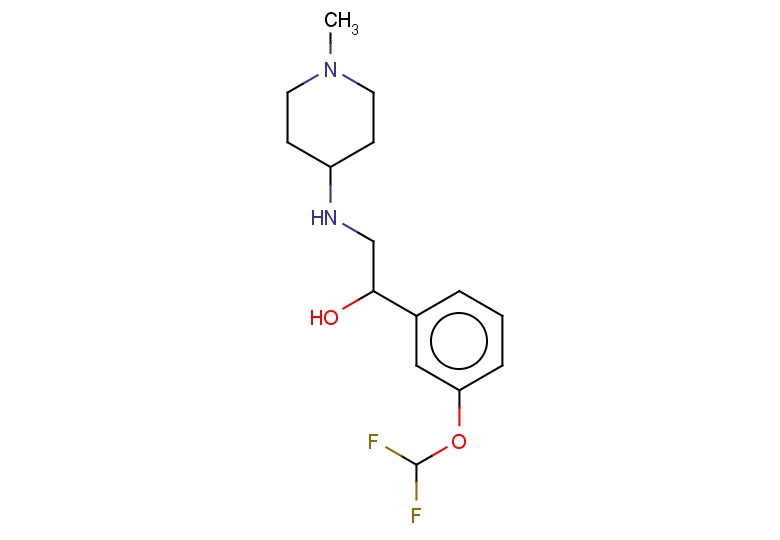 1-[3-(difluoromethoxy)phenyl]-2-[(1-methylpiperidin-4-yl)amino]ethan-1-ol