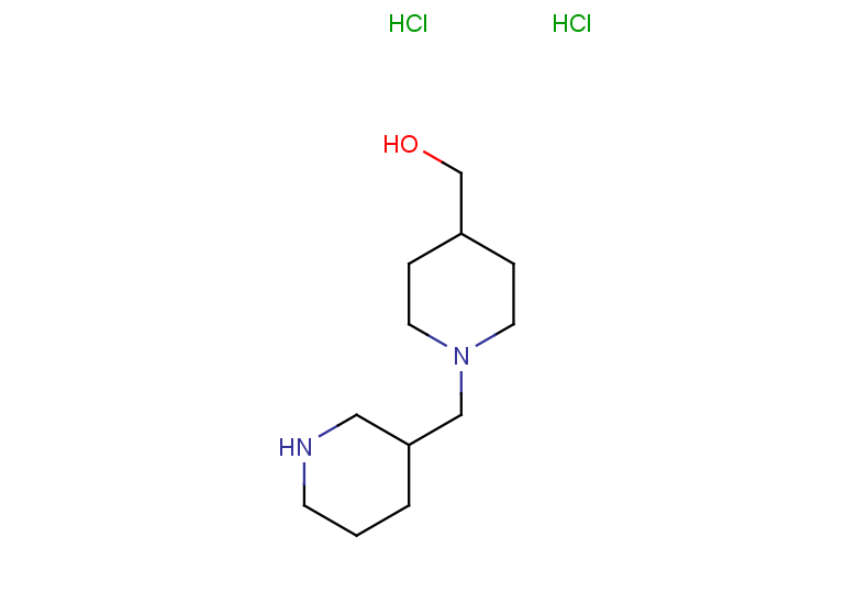 {1-[(piperidin-3-yl)methyl]piperidin-4-yl}methanol dihydrochloride