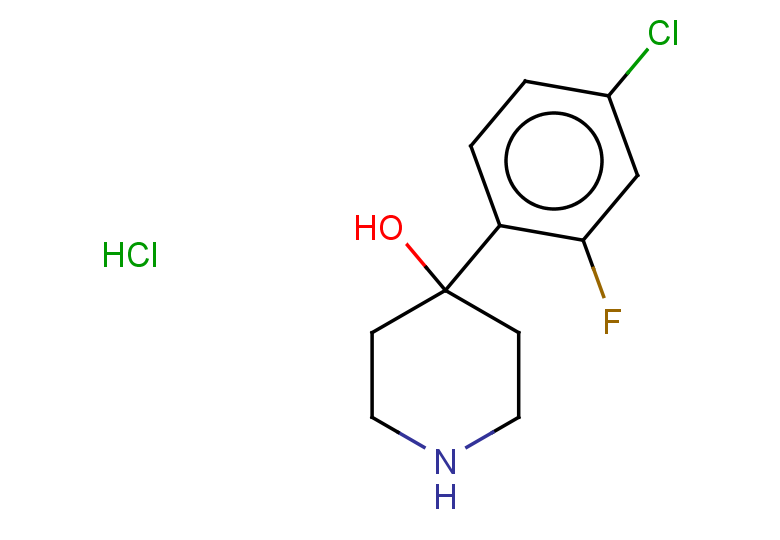 4-(4-chloro-2-fluorophenyl)piperidin-4-ol hydrochloride