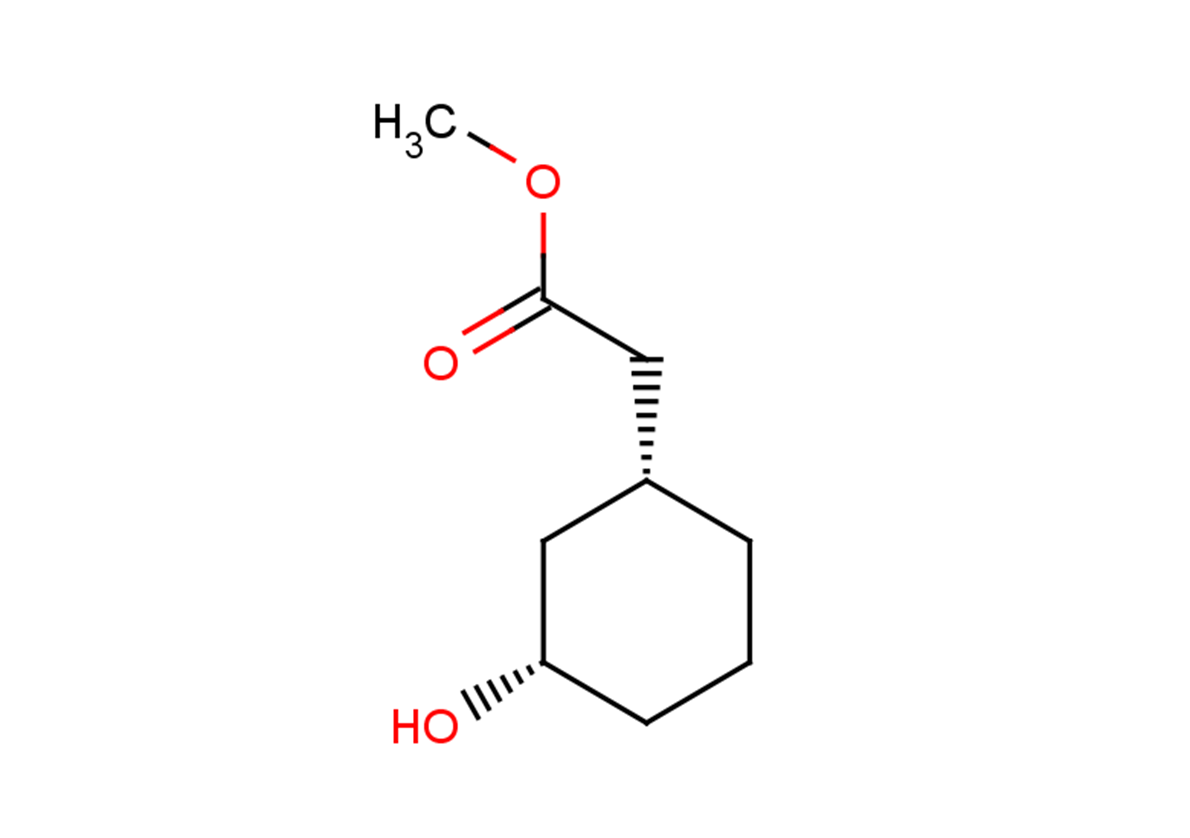 rac-methyl 2-[(1R,3S)-3-hydroxycyclohexyl]acetate, cis