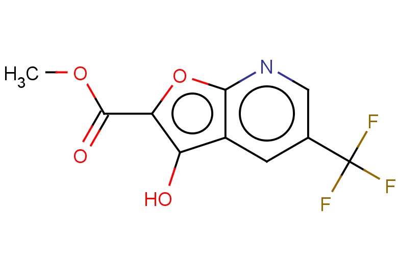 methyl 3-hydroxy-5-(trifluoromethyl)furo[2,3-b]pyridine-2-carboxylate