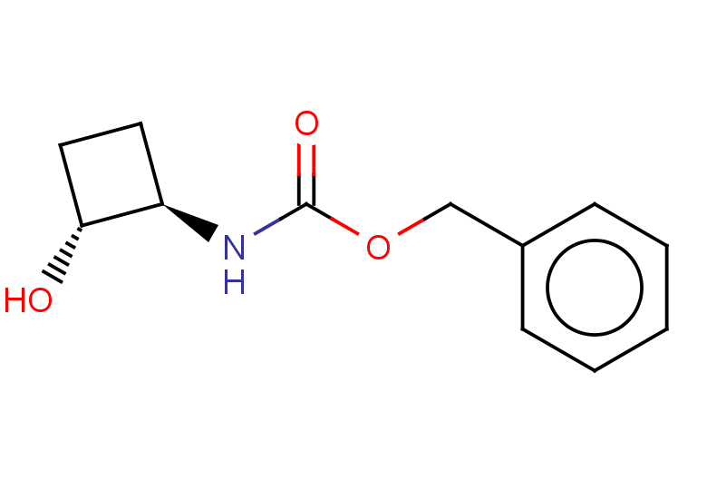 rac-benzyl N-[(1R,2R)-2-hydroxycyclobutyl]carbamate, trans