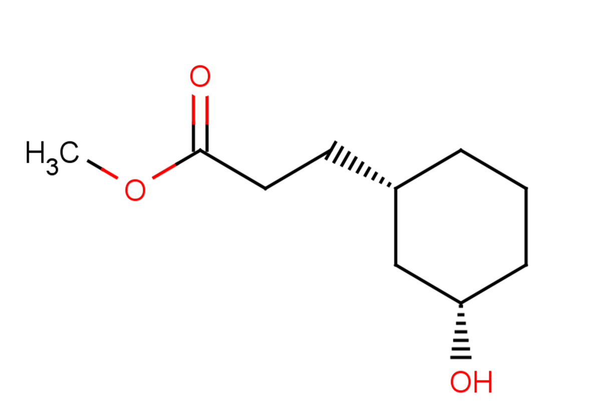 rac-methyl 3-[(1R,3R)-3-hydroxycyclohexyl]propanoate, cis