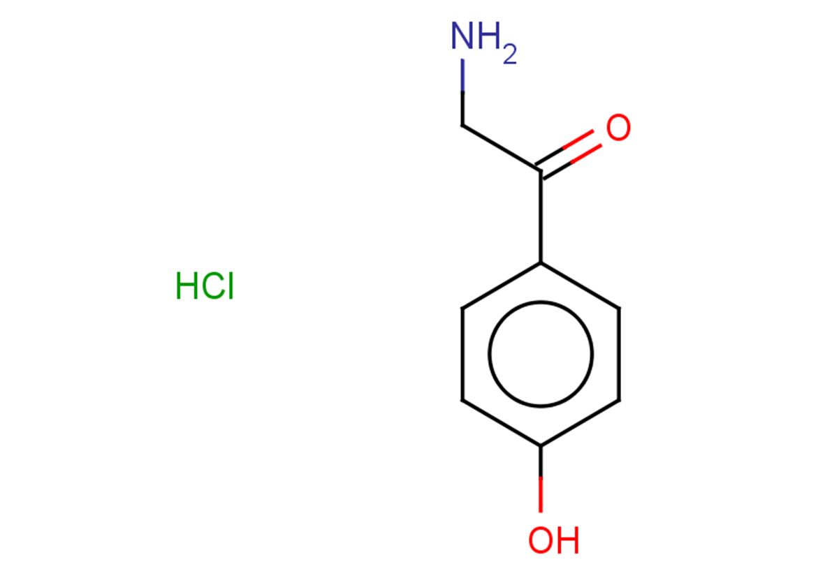 2-amino-1-(4-hydroxyphenyl)ethan-1-one hydrochloride