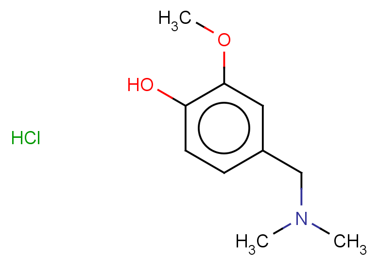 4-[(dimethylamino)methyl]-2-methoxyphenol hydrochloride