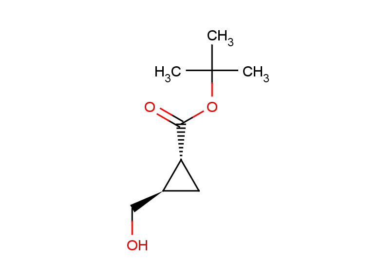 rac-tert-butyl (1R,2R)-2-(hydroxymethyl)cyclopropane-1-carboxylate
