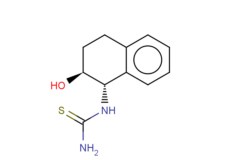 rac-[(1R,2R)-2-hydroxy-1,2,3,4-tetrahydronaphthalen-1-yl]thiourea, trans