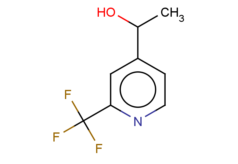 1-[2-(trifluoromethyl)pyridin-4-yl]ethan-1-ol