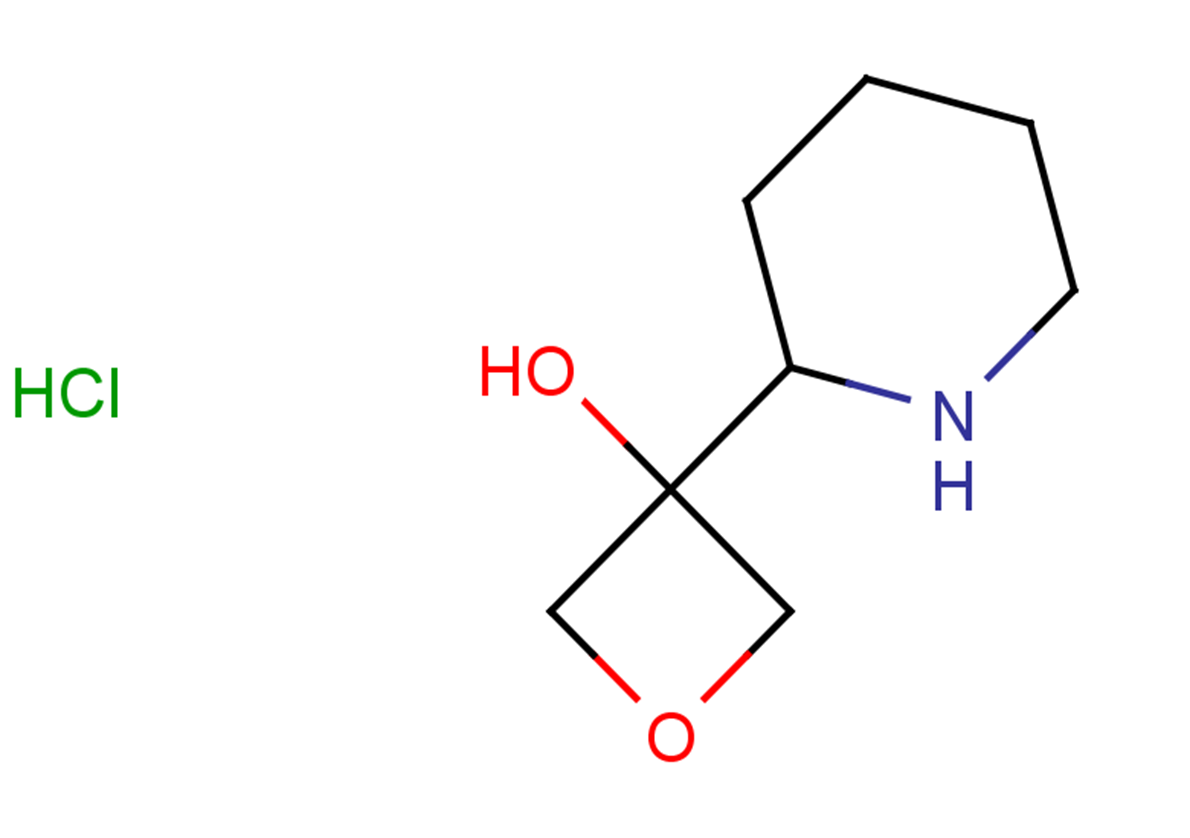 3-(piperidin-2-yl)oxetan-3-ol hydrochloride