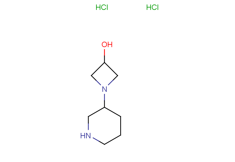1-(piperidin-3-yl)azetidin-3-ol dihydrochloride