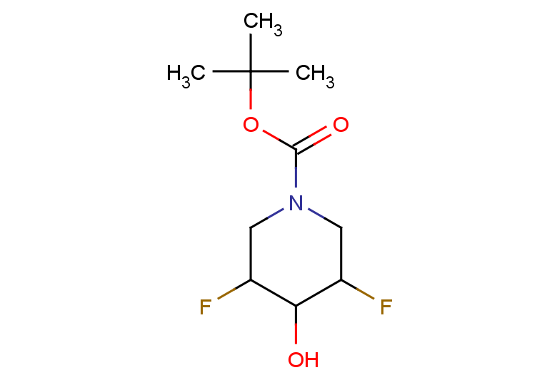 tert-butyl 3,5-difluoro-4-hydroxypiperidine-1-carboxylate
