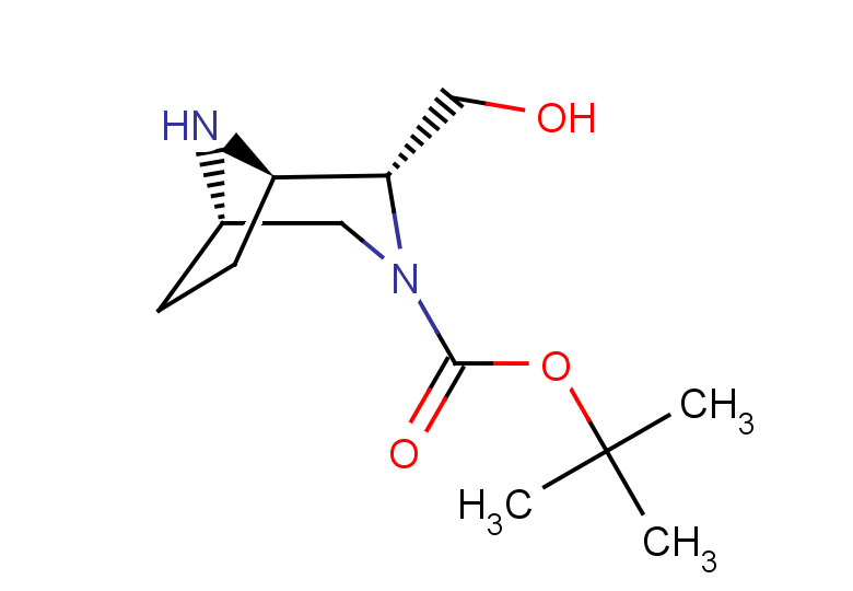 rac-tert-butyl (1R,2R,5S)-2-(hydroxymethyl)-3,8-diazabicyclo[3.2.1]octane-3-carboxylate