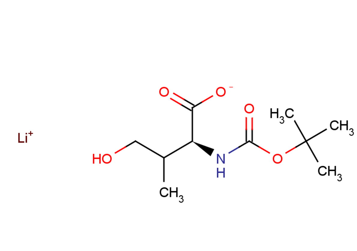 lithium(1+) (2S)-2-{[(tert-butoxy)carbonyl]amino}-4-hydroxy-3-methylbutanoate