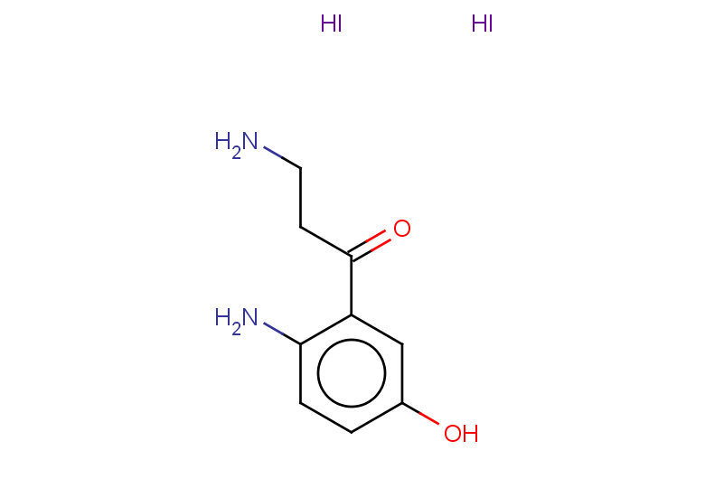 3-amino-1-(2-amino-5-hydroxyphenyl)propan-1-one dihydroiodide