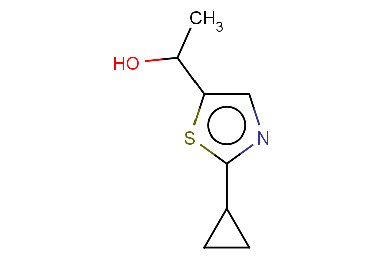 1-(2-cyclopropyl-1,3-thiazol-5-yl)ethan-1-ol