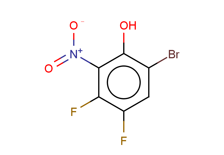 6-bromo-3,4-difluoro-2-nitrophenol
