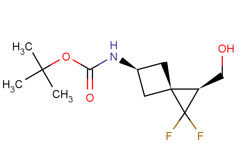 rac-tert-butyl N-[(2R,3r)-1,1-difluoro-2-(hydroxymethyl)spiro[2.3]hexan-5-yl]carbamate