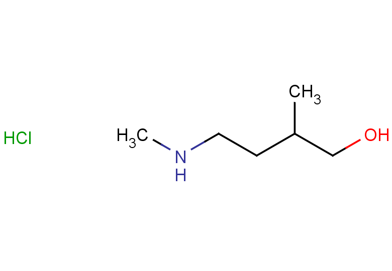 2-methyl-4-(methylamino)butan-1-ol hydrochloride