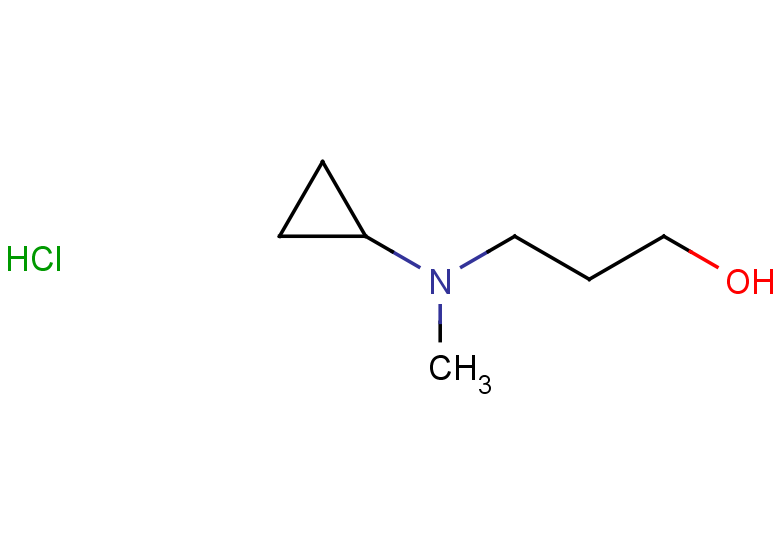 3-[cyclopropyl(methyl)amino]propan-1-ol hydrochloride