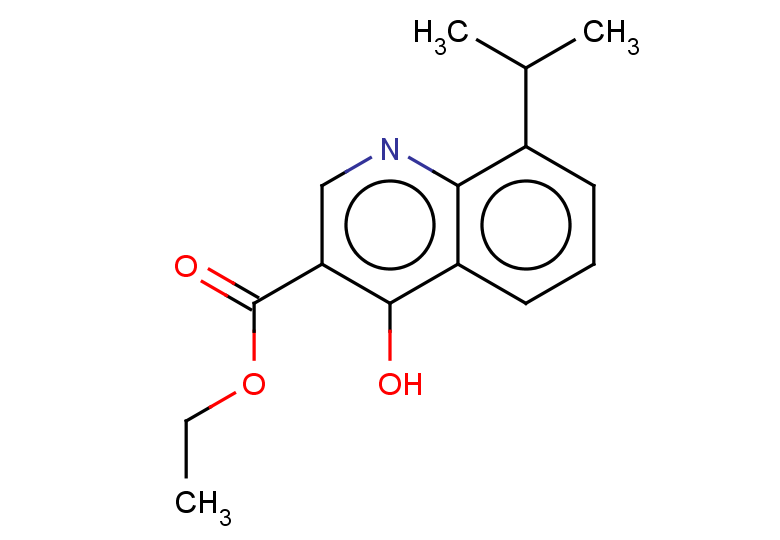 ethyl 4-hydroxy-8-(propan-2-yl)quinoline-3-carboxylate