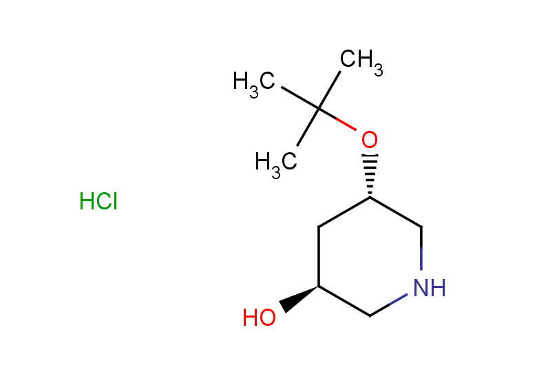 (3S,5S)-5-(tert-butoxy)piperidin-3-ol hydrochloride