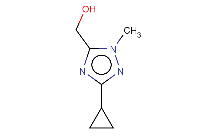 (3-cyclopropyl-1-methyl-1H-1,2,4-triazol-5-yl)methanol