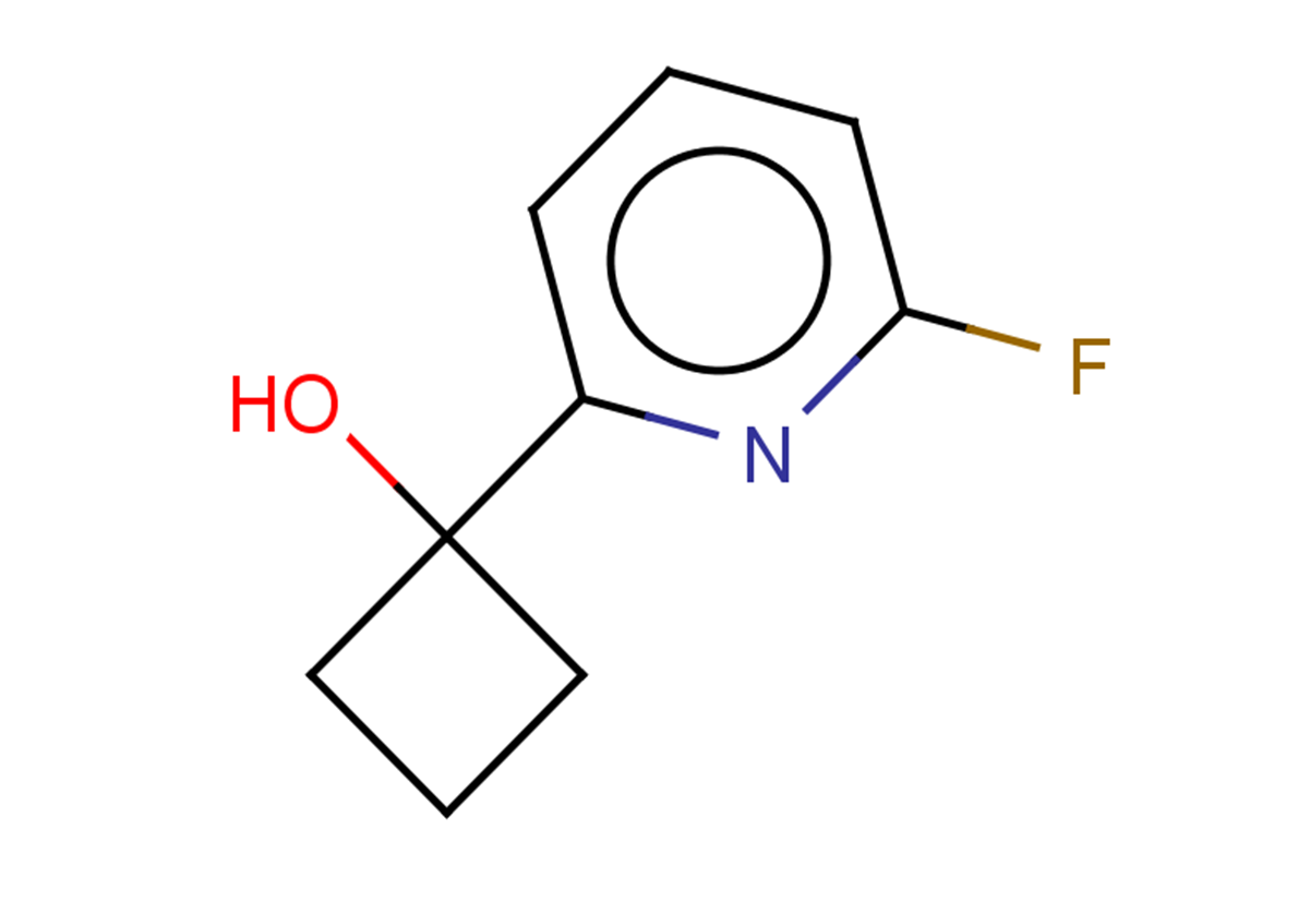 1-(6-fluoropyridin-2-yl)cyclobutan-1-ol