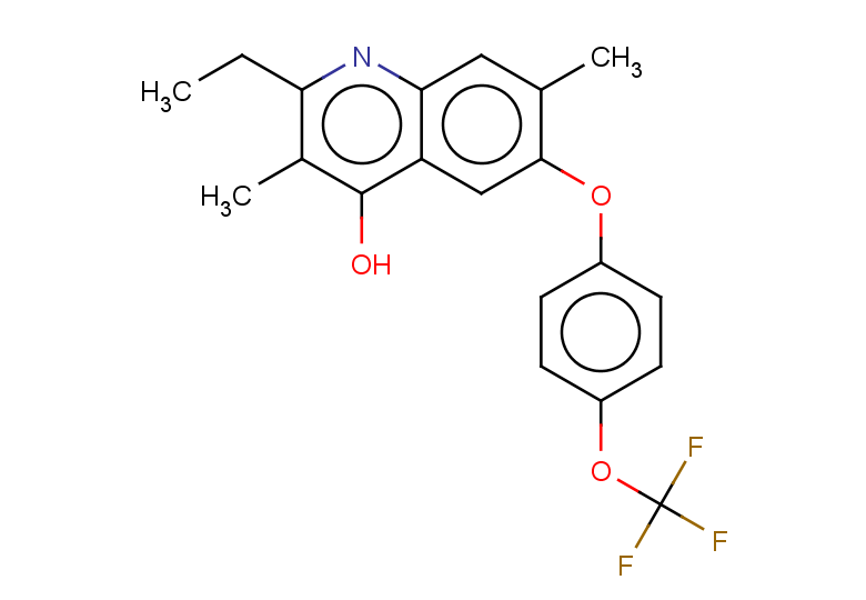 2-ethyl-3,7-dimethyl-6-[4-(trifluoromethoxy)phenoxy]quinolin-4-ol