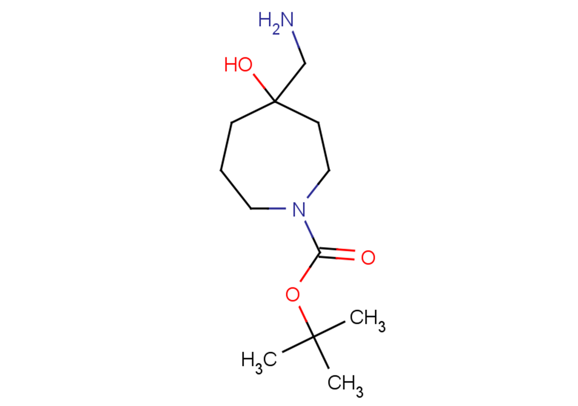 tert-butyl 4-(aminomethyl)-4-hydroxyazepane-1-carboxylate