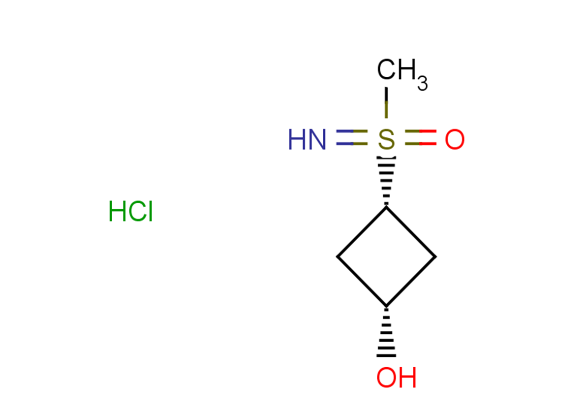 rac-imino(methyl)[(1s,3s)-3-hydroxycyclobutyl]-lambda6-sulfanone hydrochloride, cis