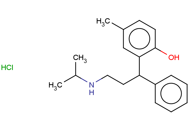 4-methyl-2-{1-phenyl-3-[(propan-2-yl)amino]propyl}phenol hydrochloride