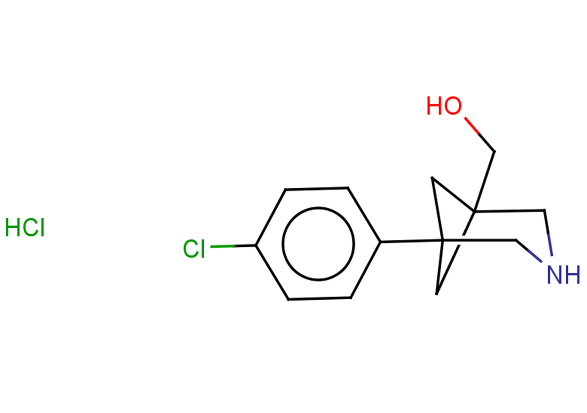 [5-(4-chlorophenyl)-3-azabicyclo[3.1.1]heptan-1-yl]methanol hydrochloride
