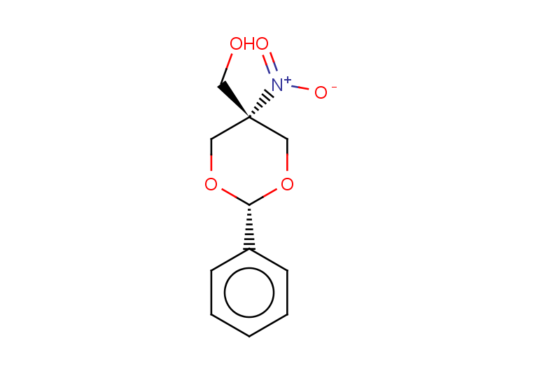 rac-[(2r,5s)-5-nitro-2-phenyl-1,3-dioxan-5-yl]methanol, cis