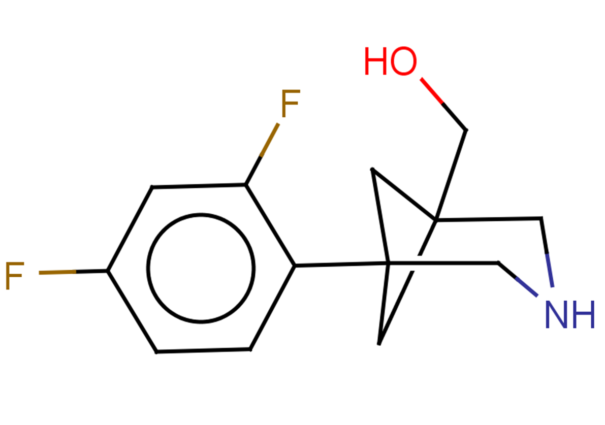 [5-(2,4-difluorophenyl)-3-azabicyclo[3.1.1]heptan-1-yl]methanol