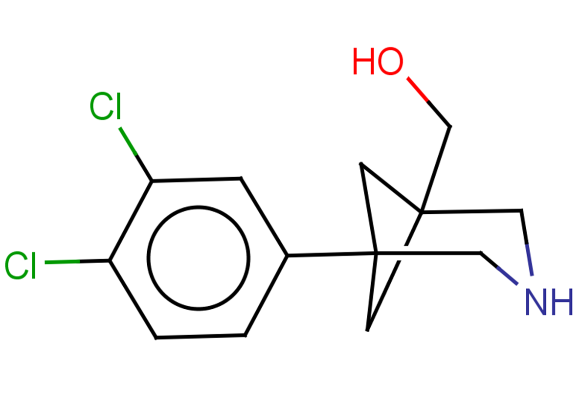 [5-(3,4-dichlorophenyl)-3-azabicyclo[3.1.1]heptan-1-yl]methanol