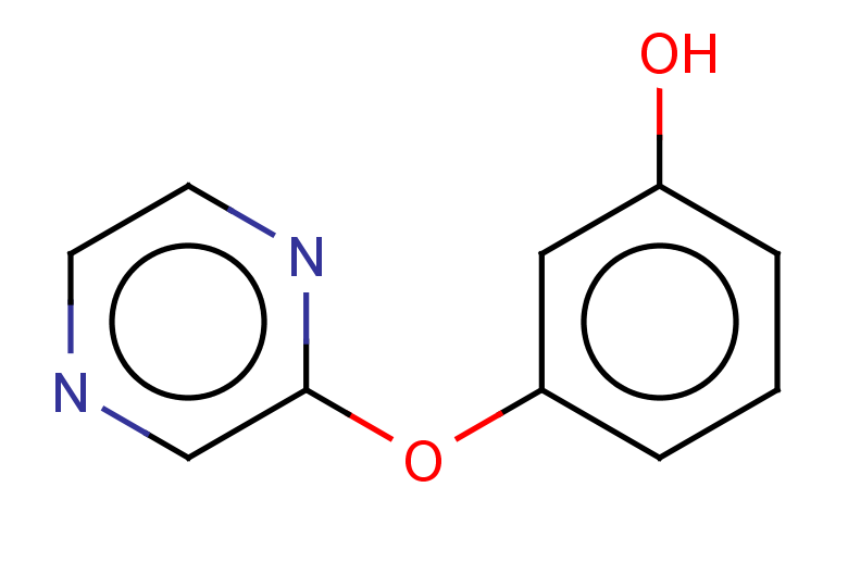 3-(pyrazin-2-yloxy)phenol
