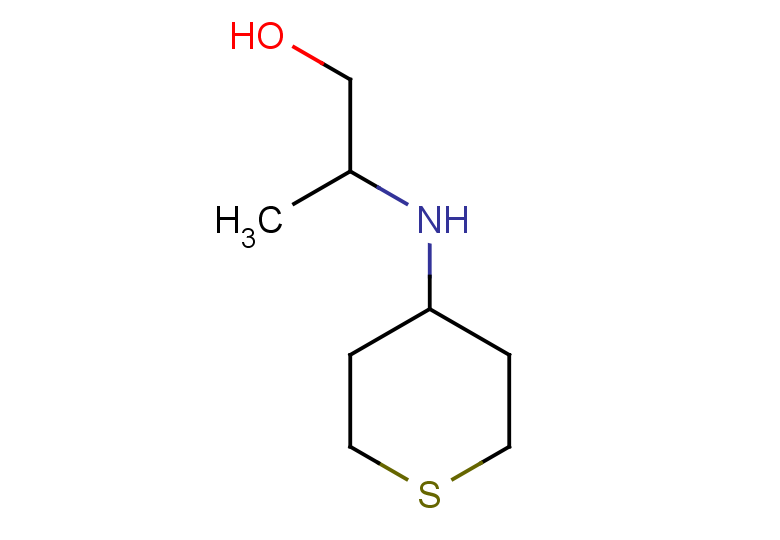 2-[(thian-4-yl)amino]propan-1-ol