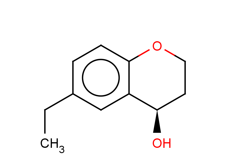 (4R)-6-ethyl-3,4-dihydro-2H-1-benzopyran-4-ol