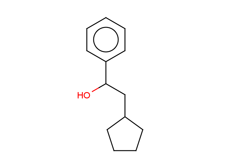 2-cyclopentyl-1-phenylethan-1-ol