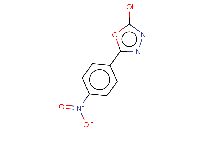 5-(4-nitrophenyl)-1,3,4-oxadiazol-2-ol