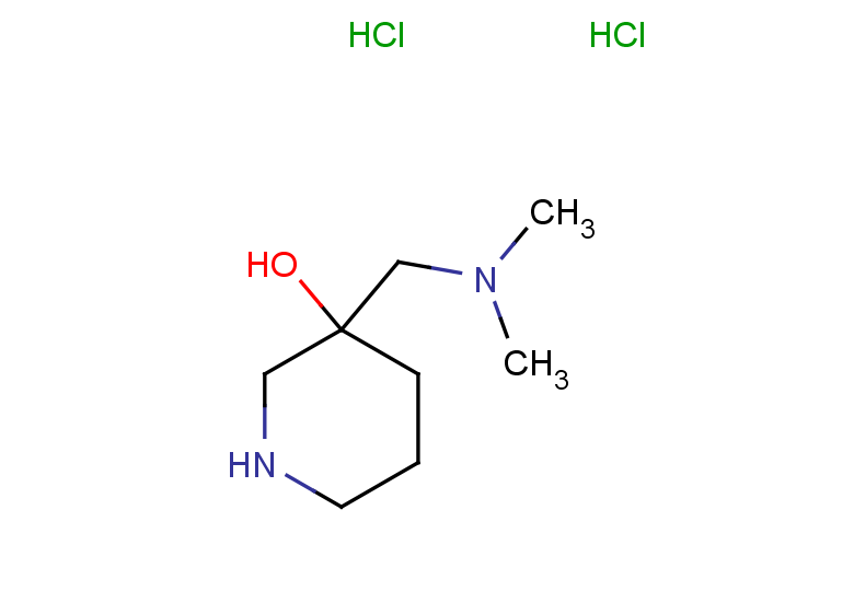 3-[(dimethylamino)methyl]piperidin-3-ol dihydrochloride